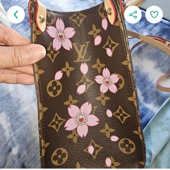 Floral Mini Bag in Brown and Pink - Picture 4 of 10